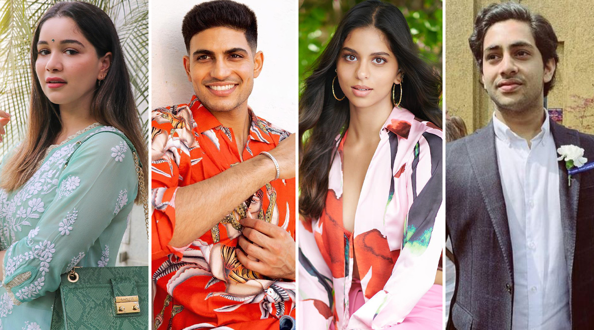 From Sara Tendulkar - Shubman Gill To Suhana Khan - Agastya Nanda; Check Out The Alleged Love Birds Of Tinsel Town!
