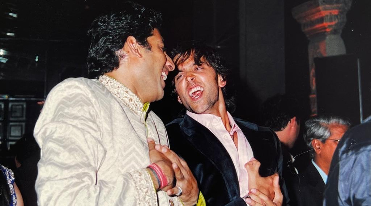 Hrithik Roshan and Abhishek Bachchan dance with full force at Farah Khan’s sangeet night