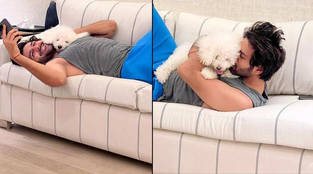 Kartik Aaryan and his doggo Katori are the cutest in these photos