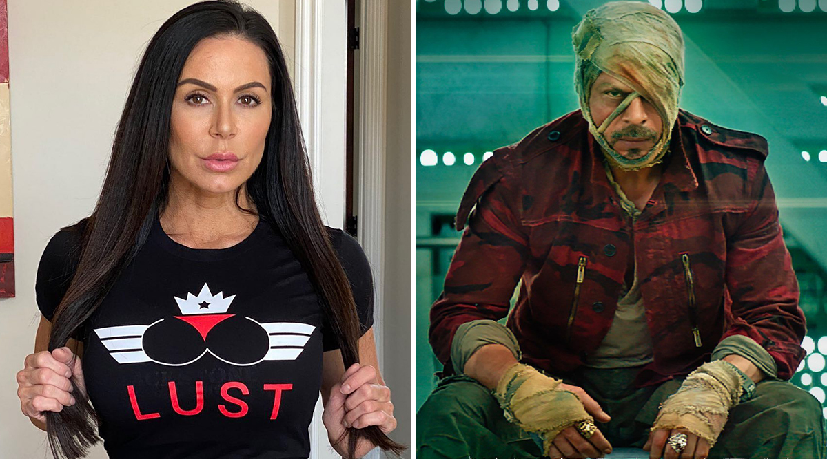 Jawan: American Po*n Star Kendra Lust Posts A Picture In A Black Br* And Gun To Showcase Her Love For Shah Rukh Khan And His Upcoming Film!