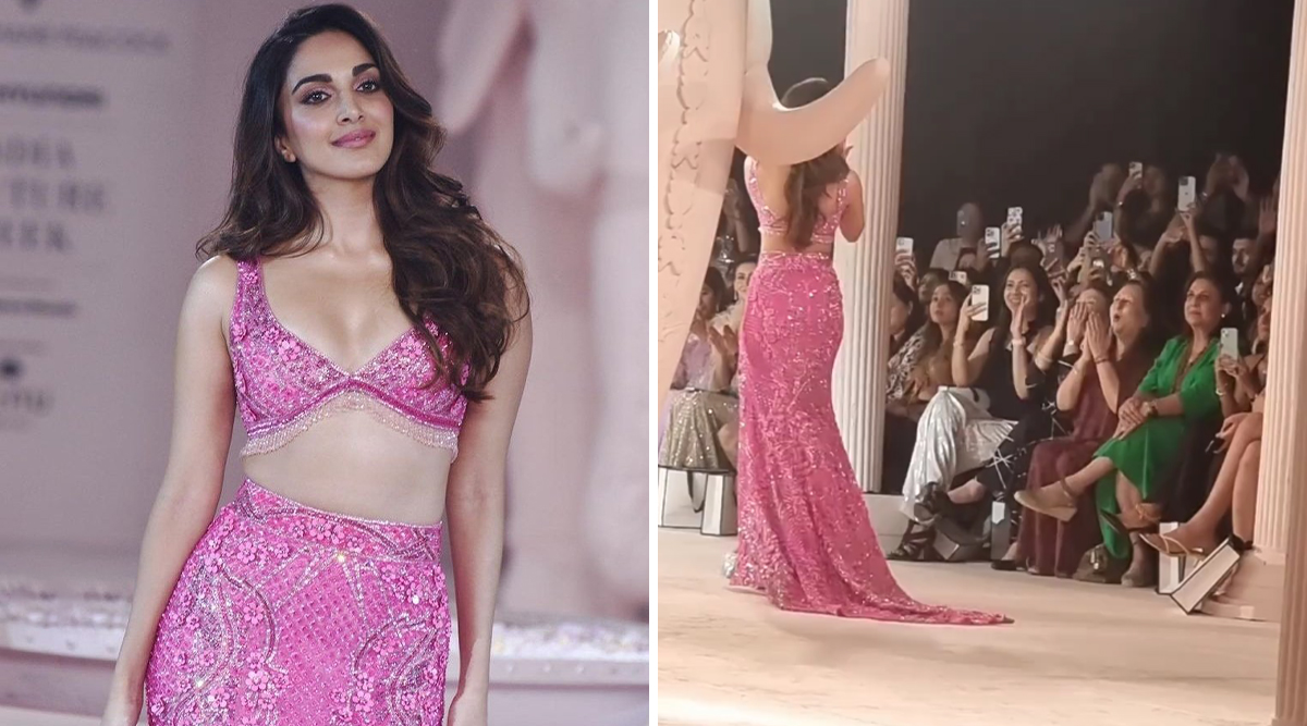 Kiara Advani STUNS With Barbie Vibes On The Ramp, Mother-in-Law Rimma Malhotra Proudly Cheers! (Watch Video)