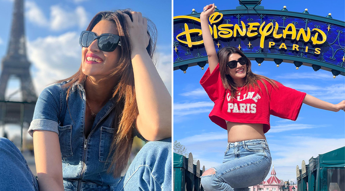 Kriti Sanon’s pictures from her France vacation with her family have got us all craving for a trip too
