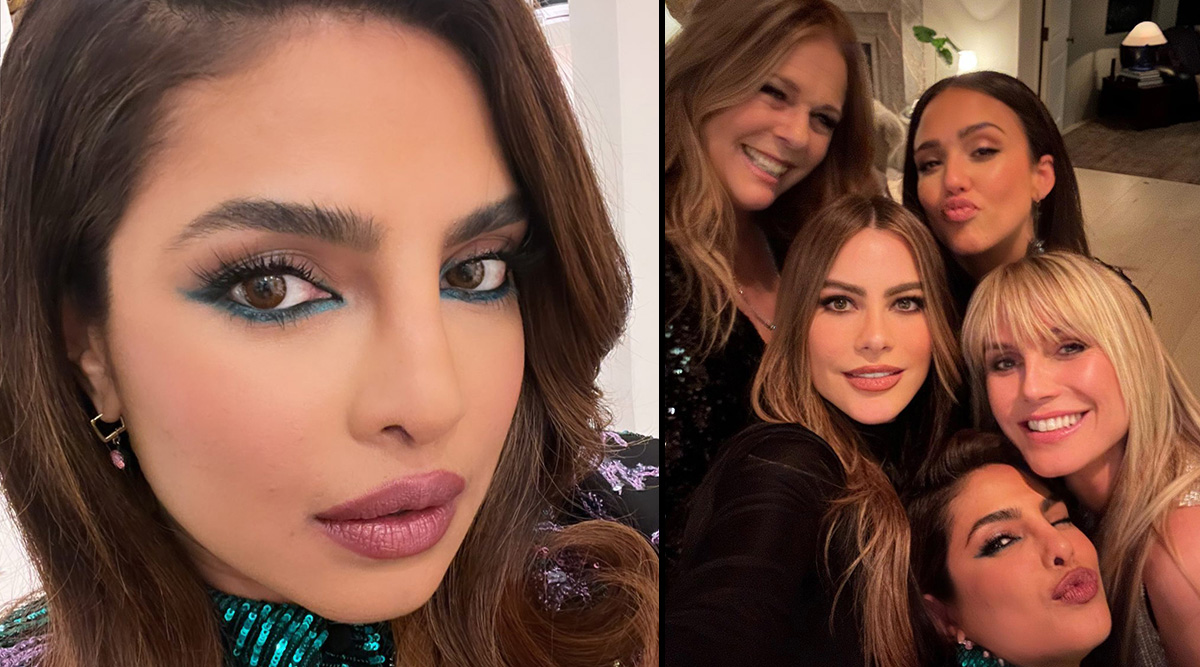 Global star Priyanka Chopra spends a lovely night with Sofia Vergara, Jessica Alba, and others; Watch pics!