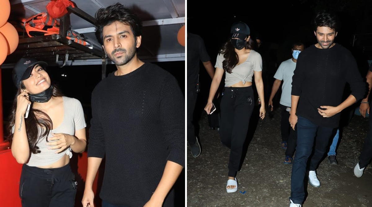 Rashmika Mandanna to collaborate with Kartik Aaryan? Papped at Versova together
