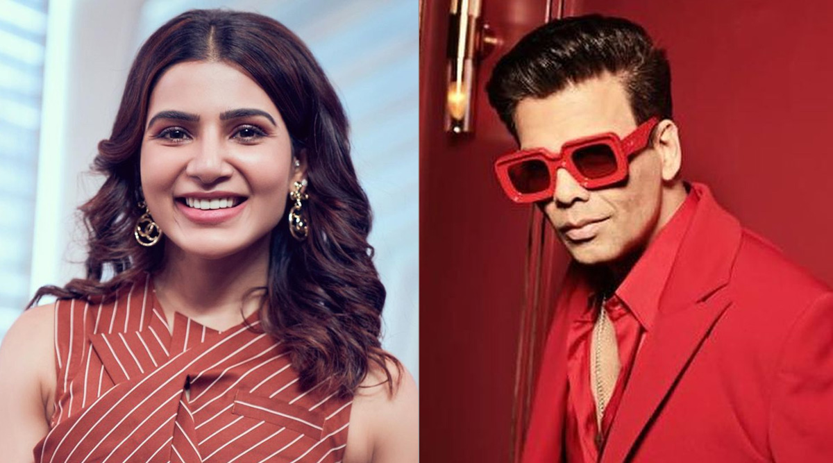 Samantha Prabhu wishes Bollywood filmmaker Karan Johar a heartfelt wish – don’t miss the post