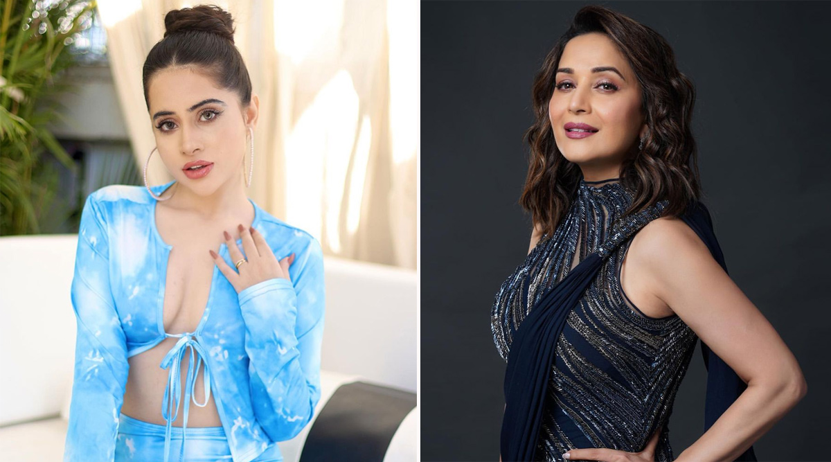 Uorfi Javed GIVES IT BACK To A Troller Who Tried To School Her For INSULTING Madhuri Dixit; Says 'Not Trying To Defame...'
