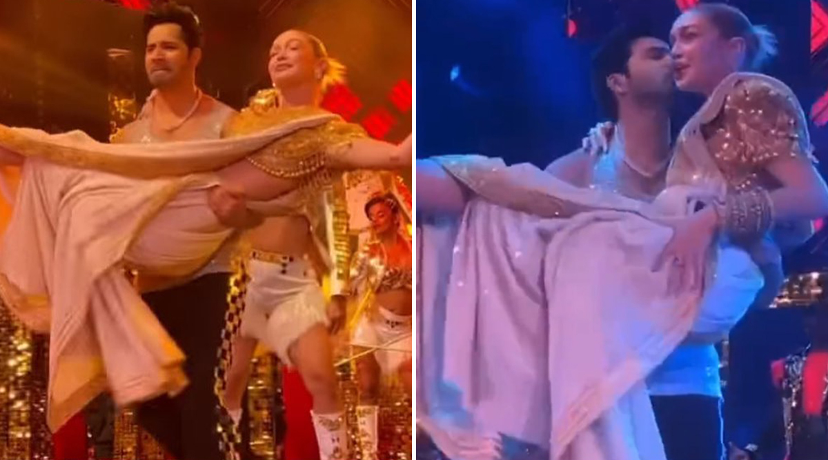 OMG: Varun Dhavan TROLLED For Lifting Gigi Hadid In His Arms, Spinning Her Around And KISSING Her! (Watch Video)