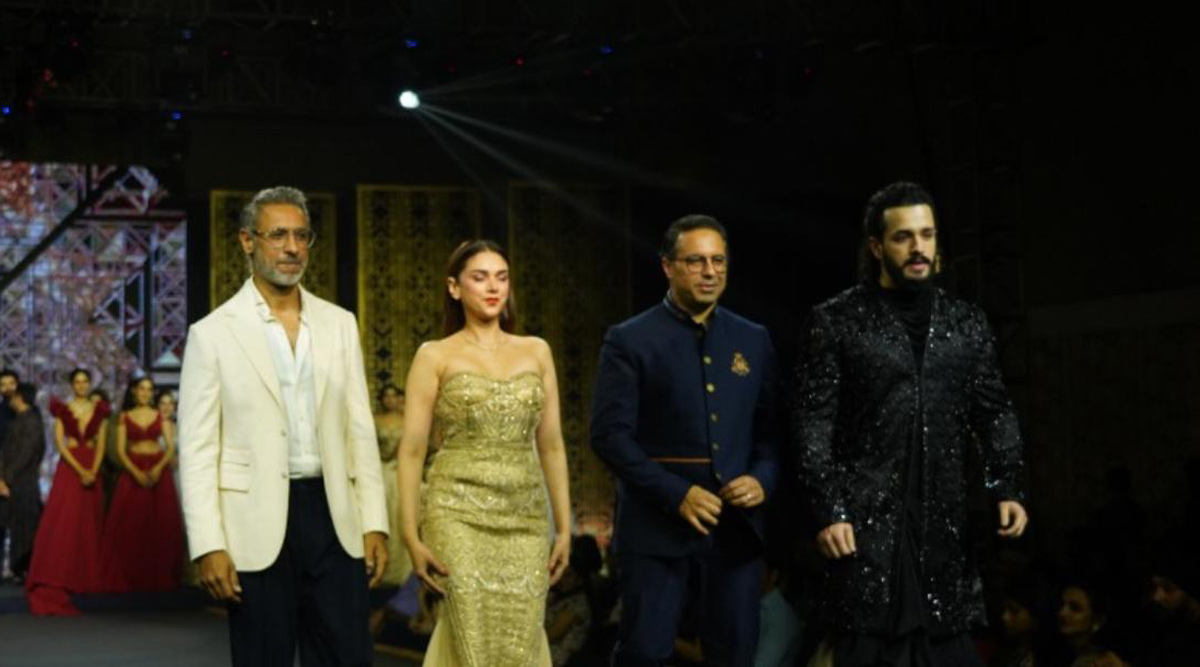 The Teach for Change  Gala fashion show: Aditi Rao Hydari, Akhil Akkineni turn showstoppers for Shantanu & Nikhil; See pics