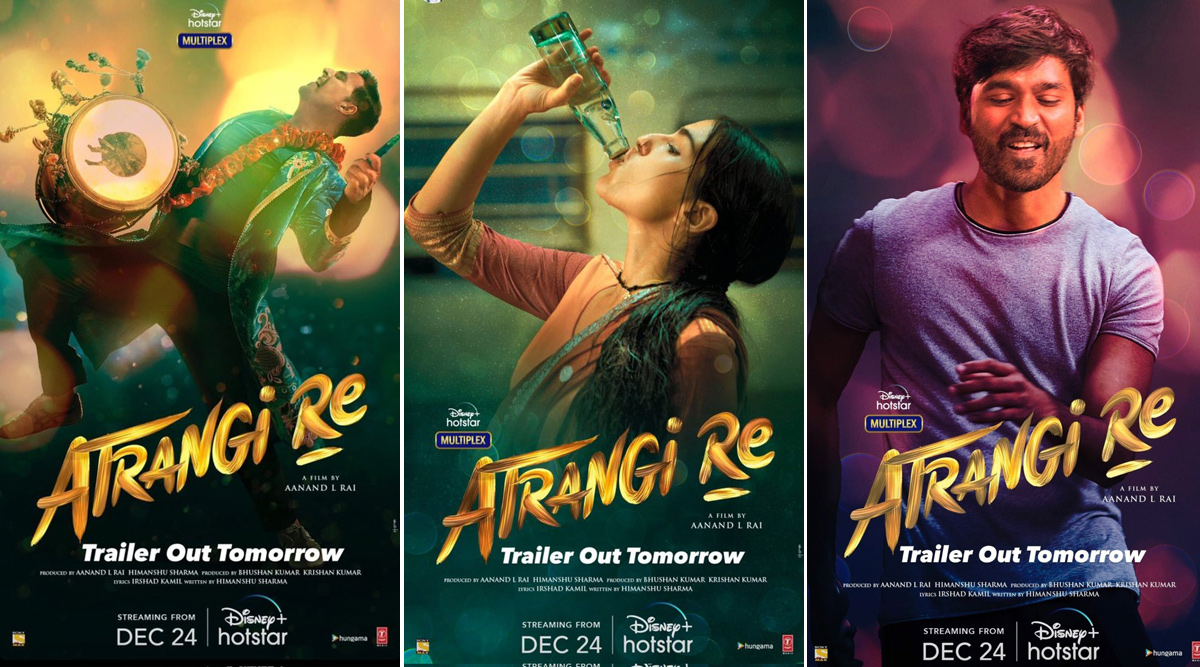 Akshay Kumar, Sara Ali Khan and Dhanush’s Atrangi Re to premiere on Disney+ Hotstar