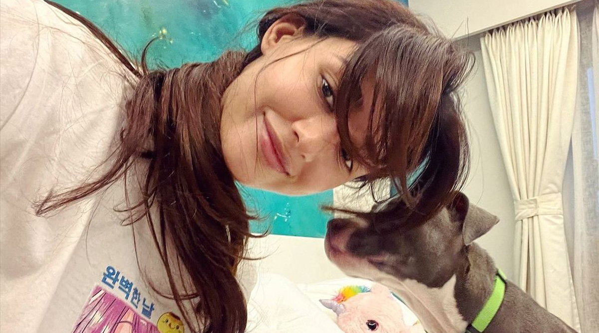 Disha Patani’s new picture with her dog is damn cute!