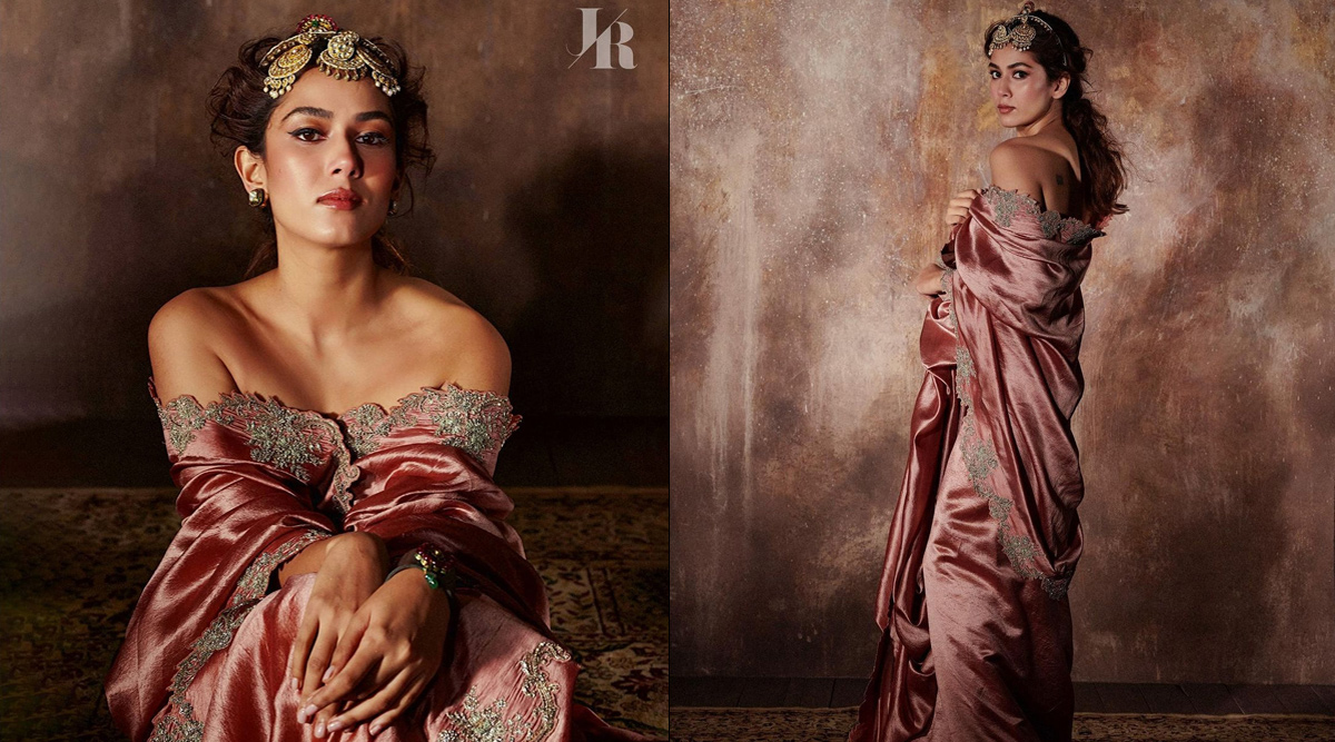 Mira Kapoor dresses like a goddess to promote the handcrafted creations of this designer