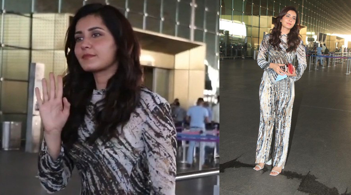 Raashi Khanna slays in her recent airport look : Watch video