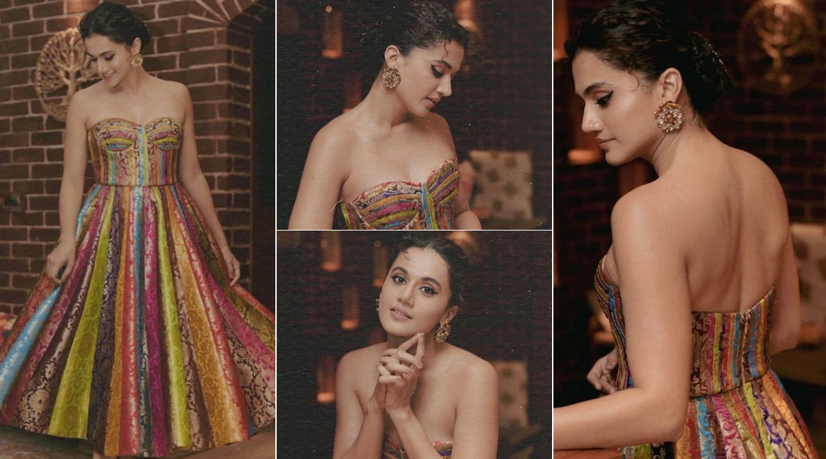 Taapsee Pannu graces Filmfare awards night in this innovative dress