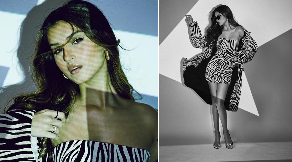 Tara Sutaria stuns in this experimental look for her new brand deal